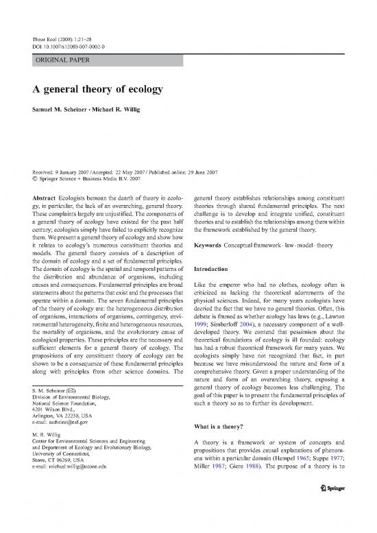 picture1_Ecology Pdf 160652 | Sj 149 Scheiner Willig 2008