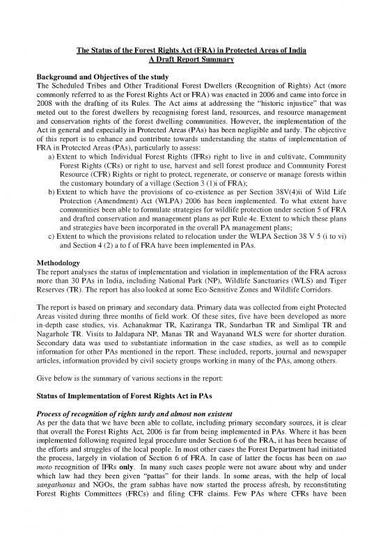 picture Forest Resources Pdf 159487 | Summary Final Implementation Of Fra In Pa Final 2017 As Printed
