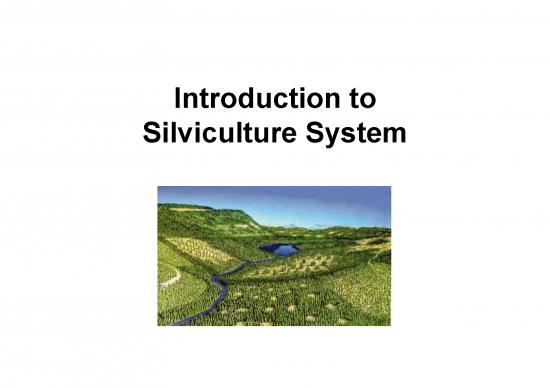 picture Forest Pdf 159110 | Svt Silviculture System