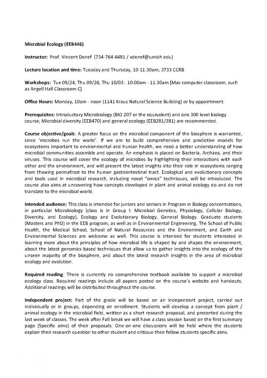 picture Ecology Pdf 160955 | Syllabus Eeb446micecol 2013