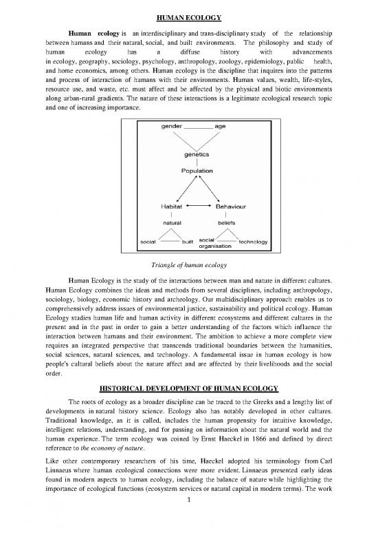 picture Ecology Pdf 161013 | Ug 4thsem M Human Ecology By D Bharati Gogoi