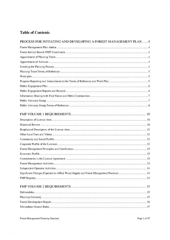 Forest Pdf 159122 86843 Forest Management Planning Standard