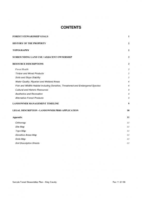 Forestry Management Plan Example 159514 Sampleforestplan
