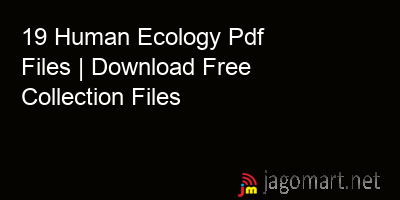 picture_19 Human Ecology Pdf Files | Download Free Collection Files