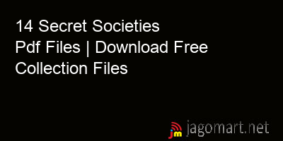 picture 14 Secret Societies Pdf Files | Download Free Collection Files