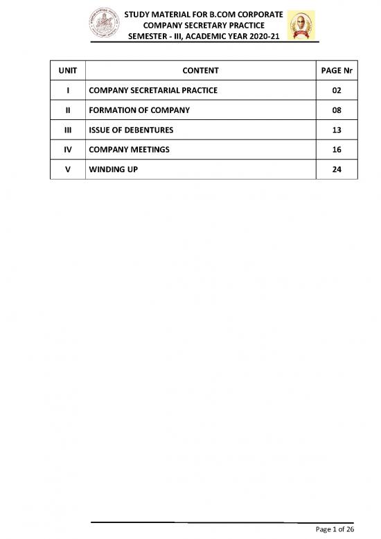 picture1_Companies Act 2013 Pdf 161555 | 005 Allied Iii   Company Secretarial Practice   Iii Sem