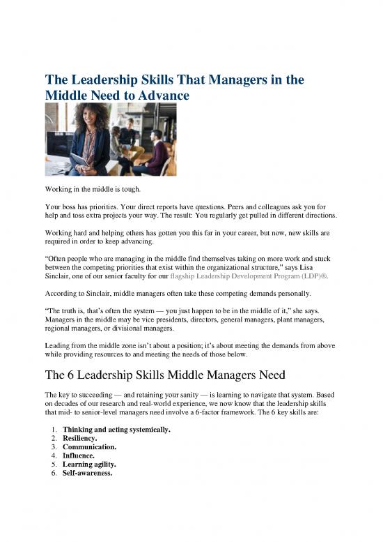 picture1_Leadership Pdf 162820 | 1 The Leadership Skills That Managers In The Middle Need To Advance Ccl