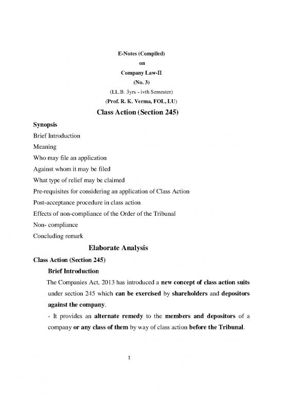 picture Companies Act 2013 Pdf 162042 | 202004241216240526rkverma Law  Law