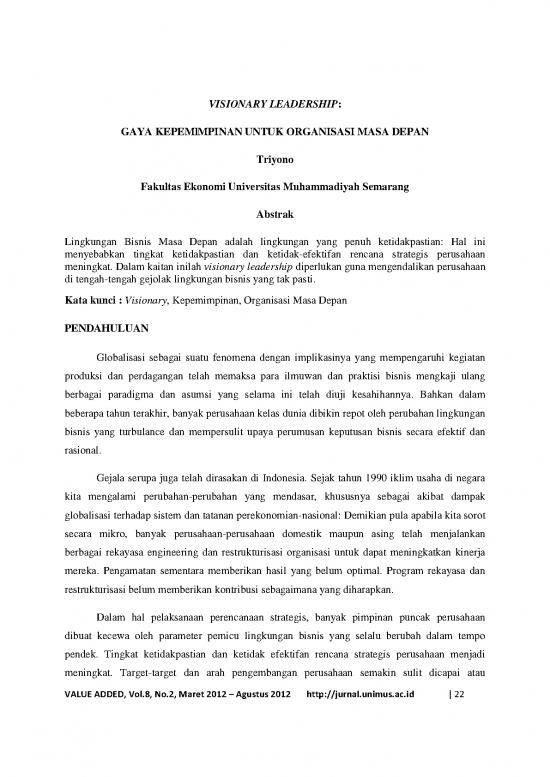 picture Leadership Pdf 163123 | 22846 Id Visionary Leadership Gaya Kepemlmpinan Untuk Organisasi Masa Depan