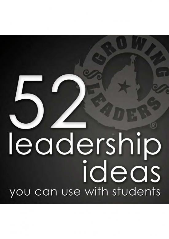 picture Leadership Pdf 162530 | 52 Leadership Ideas