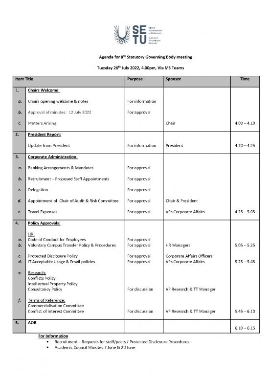 picture Corporate Pdf 162156 | Agenda 26 July 2022