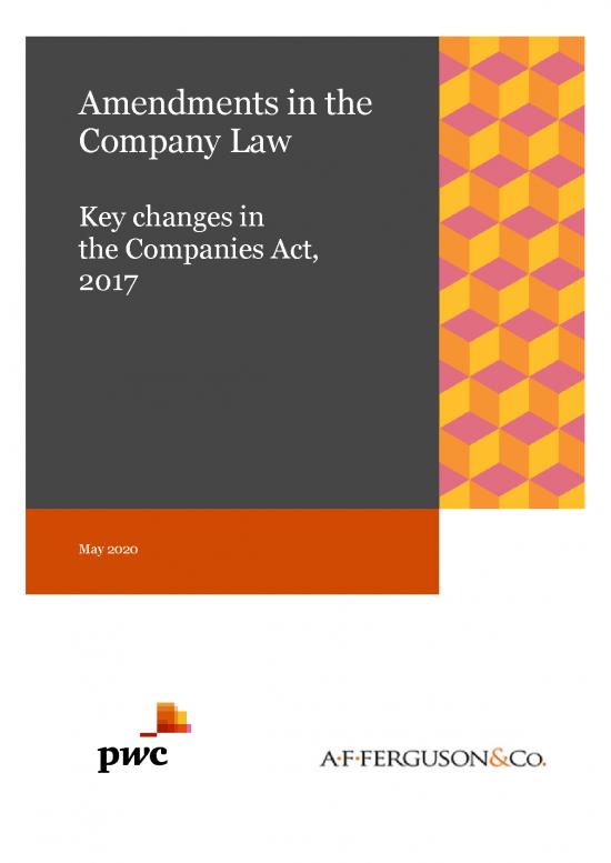 picture1_Companies Act Pdf 162127 | Amendments In The Company Law