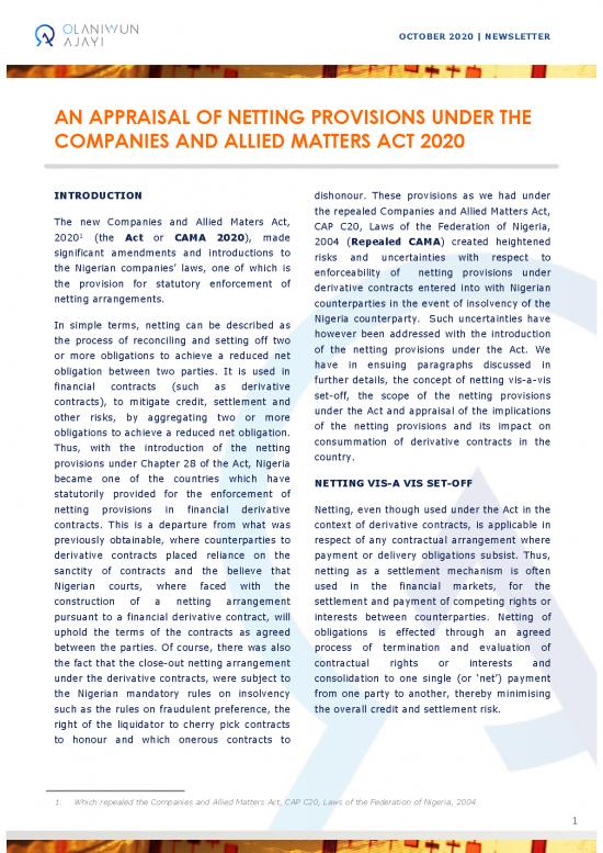 picture1_Companies Act Pdf 162101 | An Appraisal Of Netting Provisions Under The Companies And Allied Matters Act 2020
