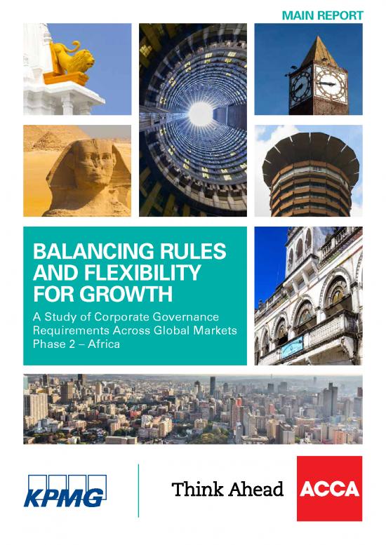 picture Corporate Governance Pdf 161766 | Balancing Rules And Flexibility For Growth In Africa