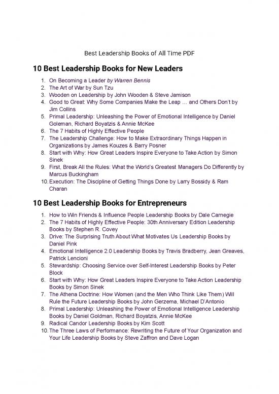 picture Leadership Pdf 162546 | Best Leadership Books Of All Time Pdf