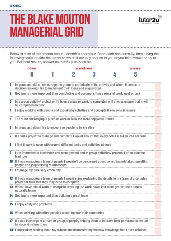 picture1_Leadership Pdf 163190 | Blake Mouton Managerial Grid 1