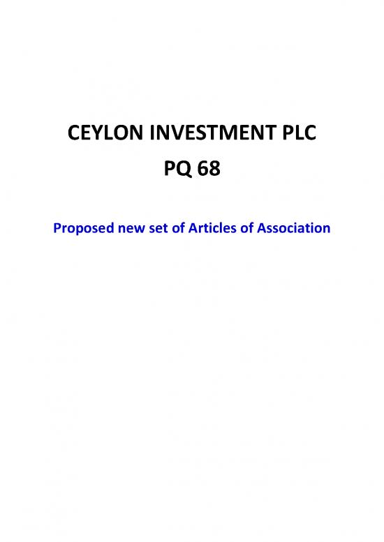 picture Companies Act Pdf 161855 | Cinv Proposed New Set Of Articles Of Association Aug 2020