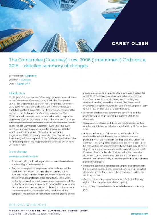 picture_Corporate Pdf 161853 | Co Gsy Corp The Companies (guernsey) Law, 2008 (amendment) Ordinance 2015   Detailed Summary Of Changes 15