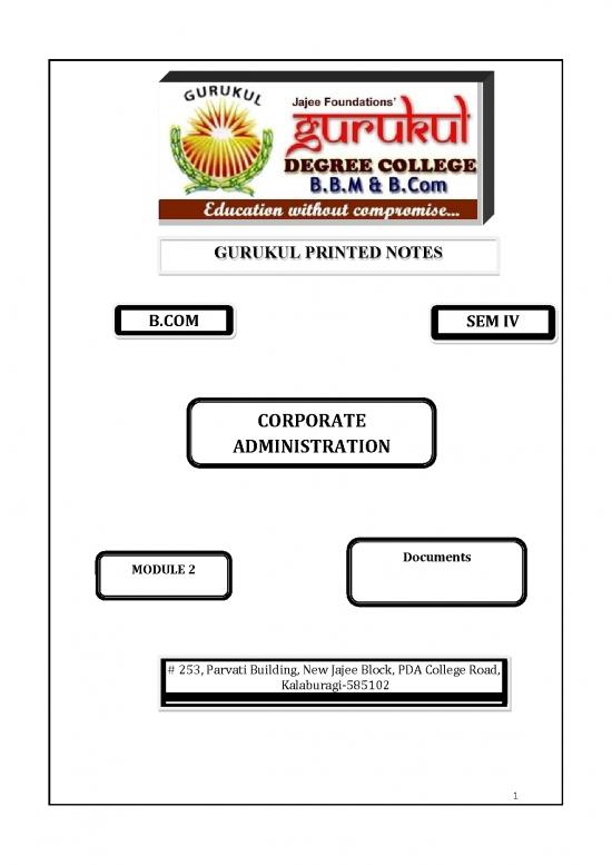 picture1_Companies Act 2013 Pdf 161957 | Com Iv Sem Corporate Admin Notes 02
