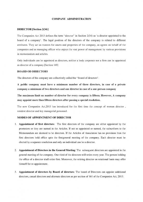 picture1_Companies Act 2013 Pdf 162201 | Company Administration Converted