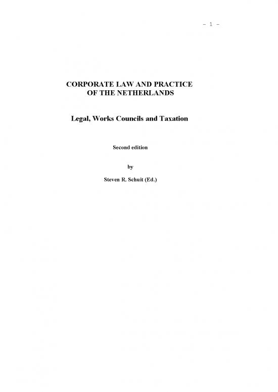 picture1_Corporate Pdf 161721 | Corporate Law And Practice Of The Netherlands