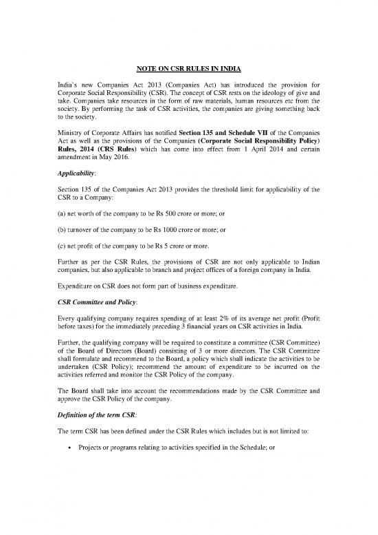 picture1_Companies Act 2013 Pdf 162199 | Csr Provisions In India