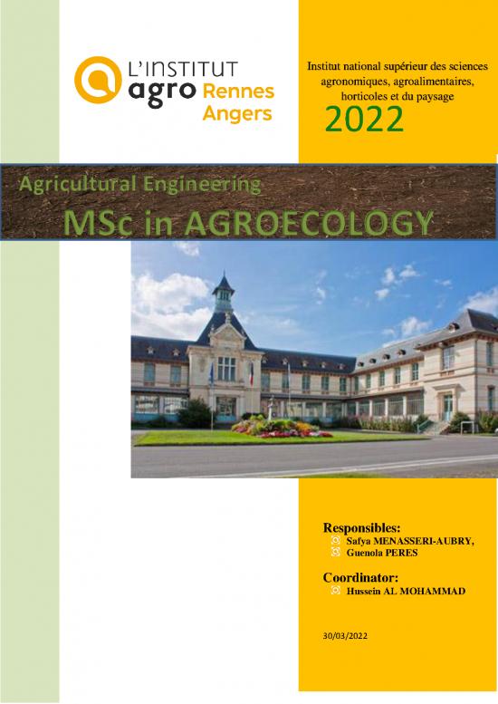 picture Ecosystem Services Pdf 161243 | Curriculum Agroecology