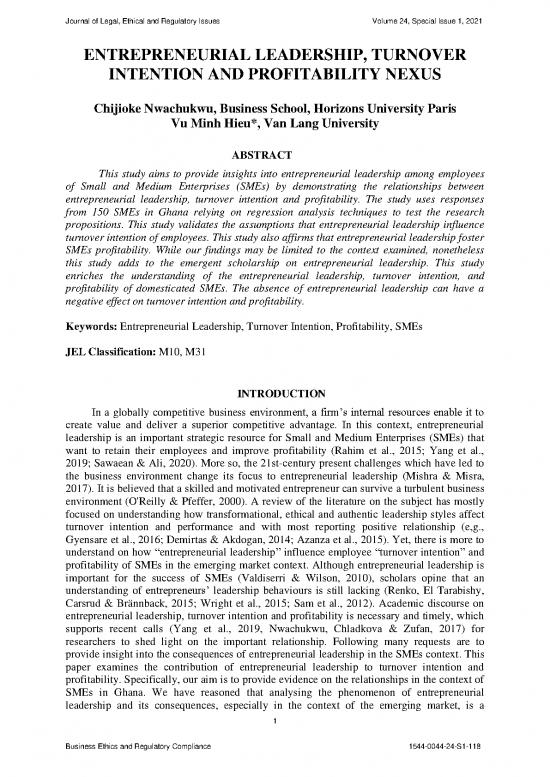 picture_Leadership Pdf 163553 | Entrepreneurial Leadership Turnover Intention And Profitability Nexus