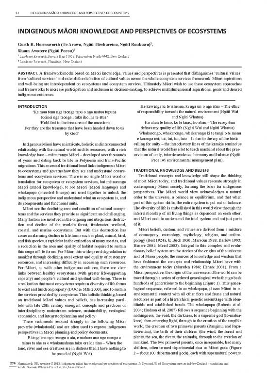 picture_Ecosystem Services Pdf 161283 | Indigenous Maori Knowledge Perspectives Ecosystems