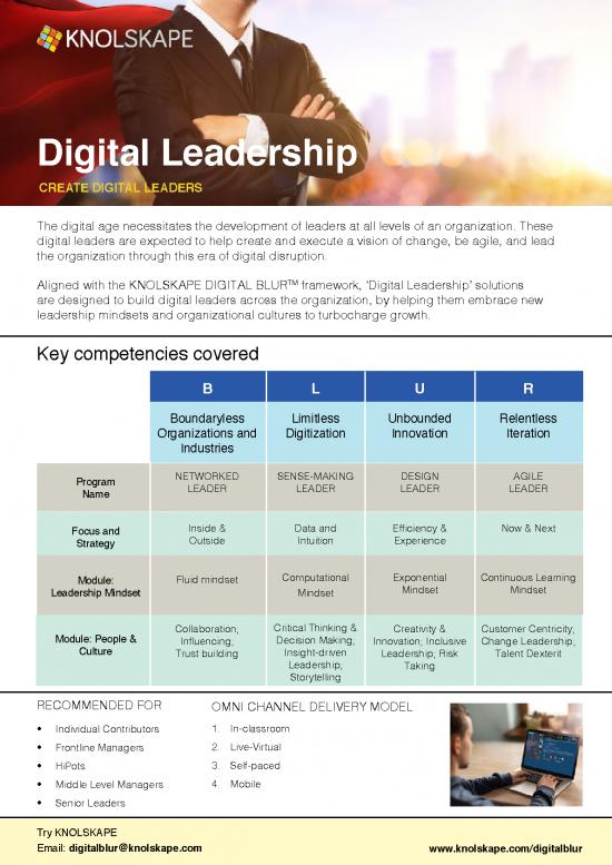 picture Leadership Pdf 162971 | Knolskape Digital Product Sheets Leadership