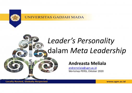 picture_Leadership Pdf 163392 | Leaders Personality Dalam Meta Leadership