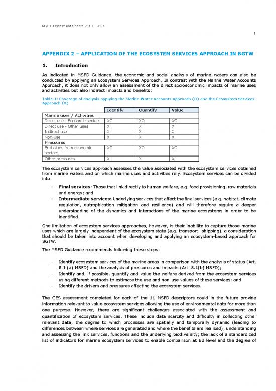 picture_Ecosystem Services Pdf 161207 | Msfd Assessment Update Appendix2 Final