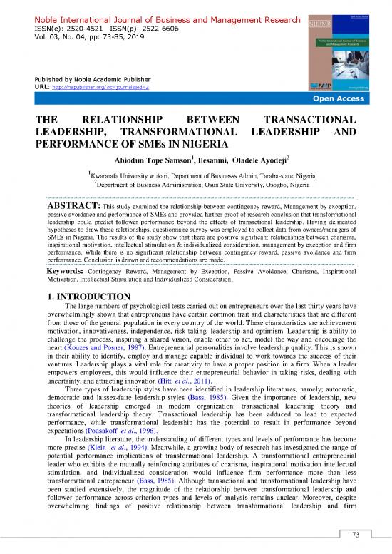 picture Leadership Pdf 163162 | Nijbmr 529 73 85