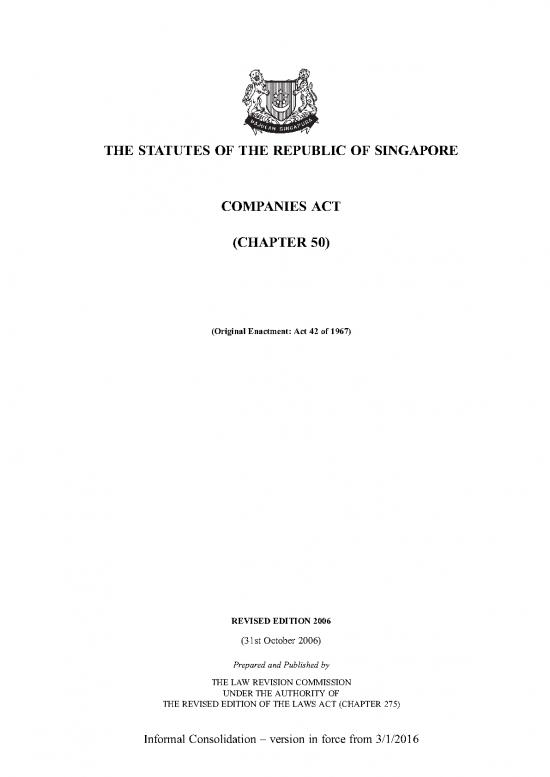 picture Companies Act 2016 Pdf 161425 | Pdffile