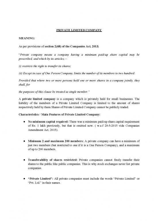 picture1_Companies Act 2013 Pdf 162072 | Private Limited Company