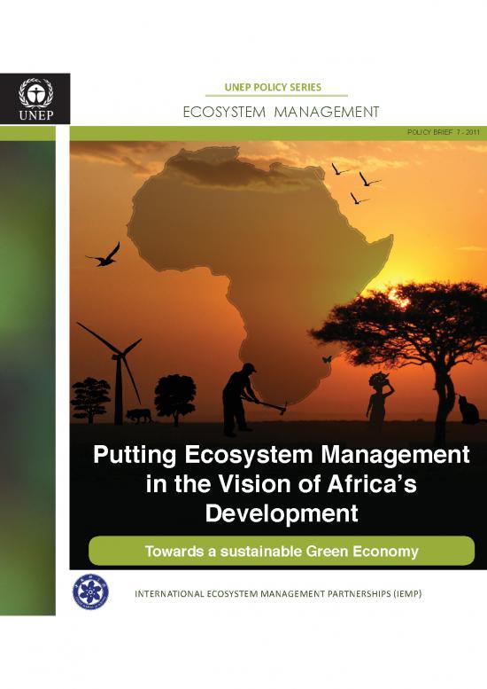 picture1_Ecosystem Management Pdf 161217 | Putting Ecosystem Management In The Vision Of Africas Development Iemp 2011