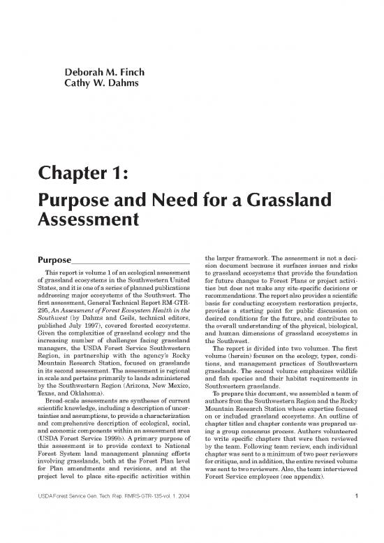 picture Grassland Ecosystem Pdf 161197 | Rmrs Gtr135 1 001 010