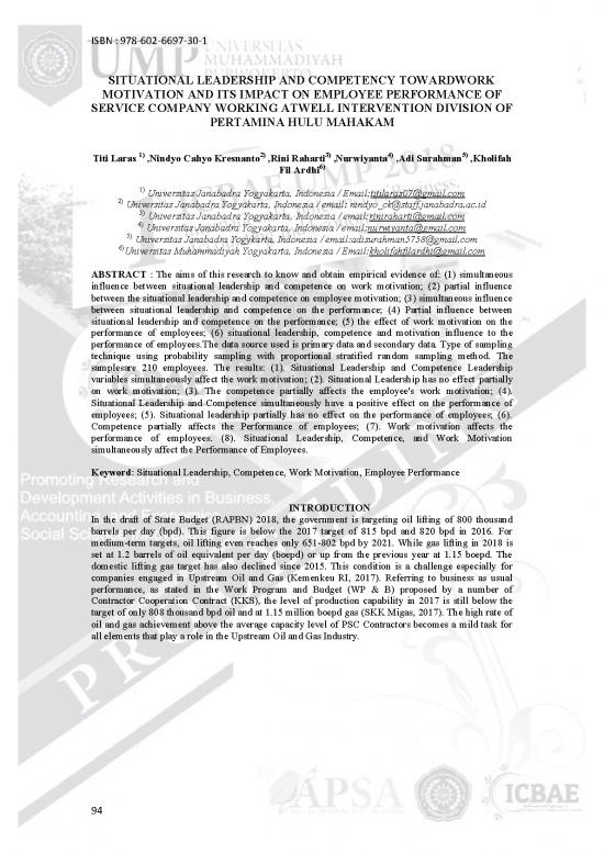 picture Leadership Pdf 162463 | Situational Leadership And Competency Towardwork