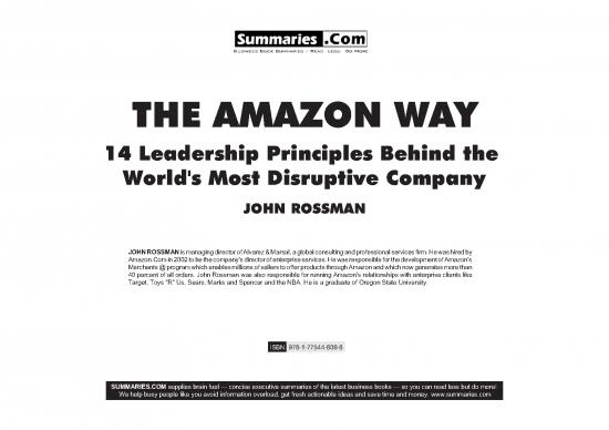 picture Leadership Pdf 163261 | The Amazon Way