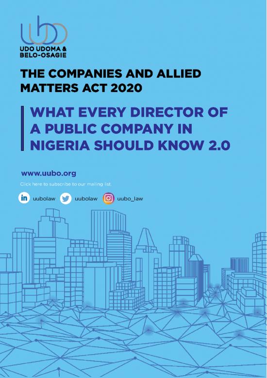 picture_Companies Act Pdf 161746 | The Companies And Allied Matters Act 2020