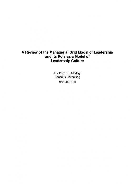picture Leadership Pdf 162789 | Unit V Managerial  Grid