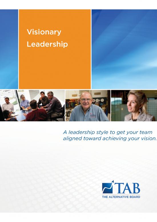 picture Leadership Pdf 163466 | Visionary Leadership