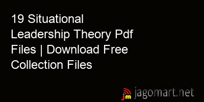 picture 19 Situational Leadership Theory Pdf Files | Download Free Collection Files