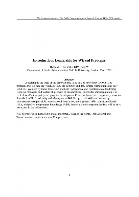 picture1_Leadership Pdf 163947 | 2009 14 1 1 Beinecke Wicked Problems