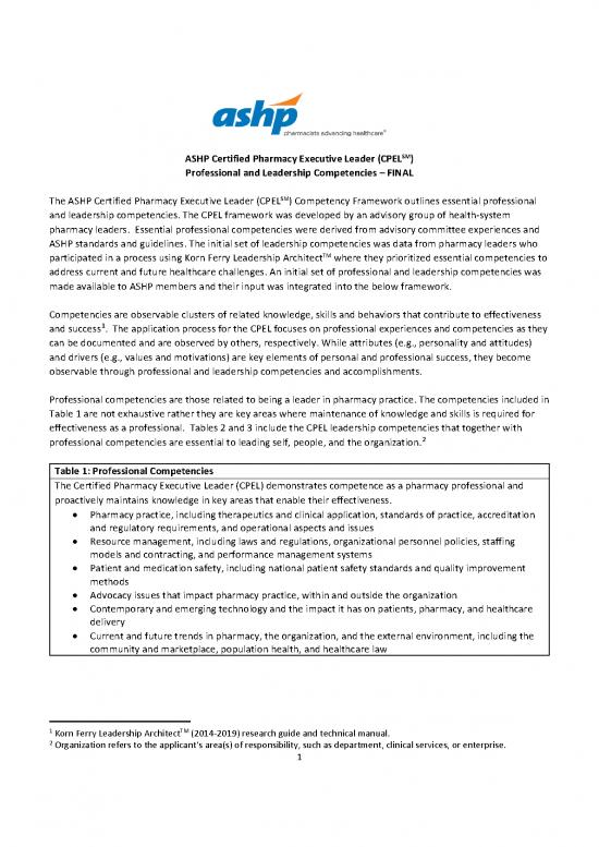 picture1_Leadership Pdf 163605 | Ashp Cpel Professional And Leadership Competencies