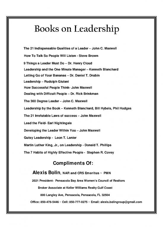 picture Leadership Pdf 166029 | Books On Leadership