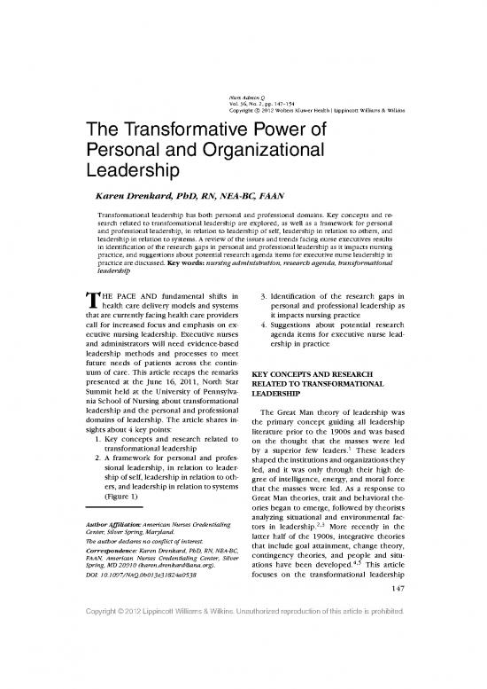 picture Leadership Pdf 164142 | Drenkard Reading