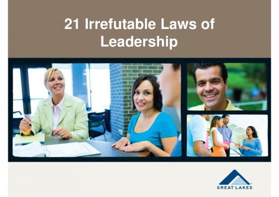 picture_Leadership Pdf 164269 | E4   21 Irrefutable Laws Of Leadership