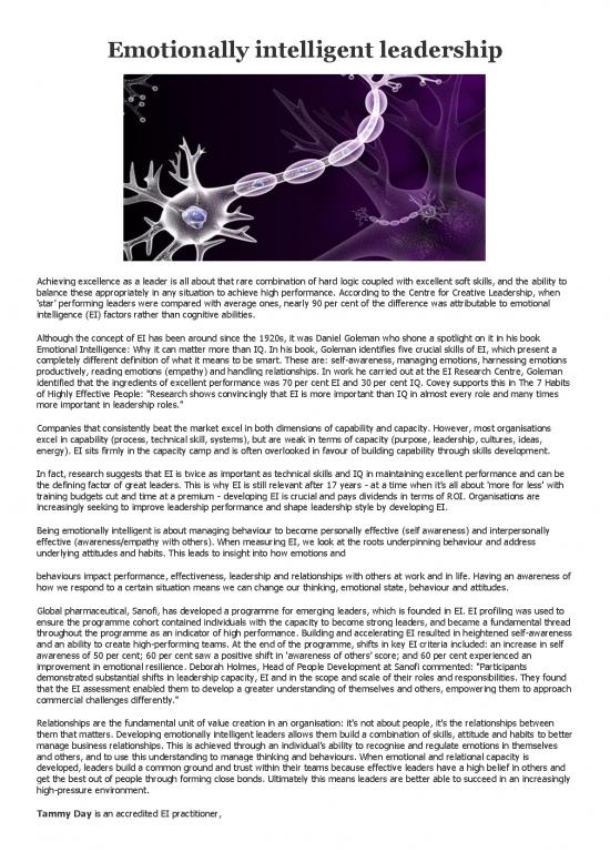 picture1_Leadership Pdf 164840 | Emotionally Intelligent Leadership