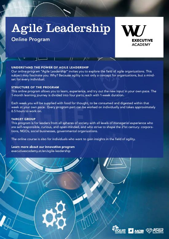 picture Leadership Pdf 164623 | Factsheet Agile Leadership